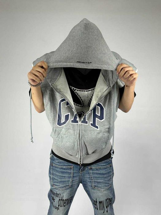 Худі Project GRAILZ G/R zip hoodie худи зипка сіра archive серая S M