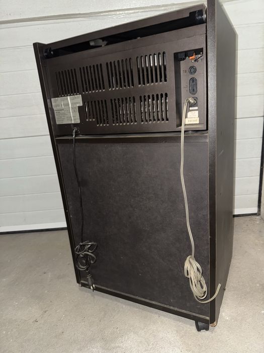 Radio cassete e leitor de vinil