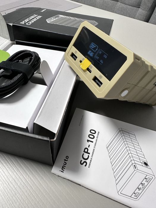 Powerbank Павербанк imuto scp-100 27200 mAh 100W