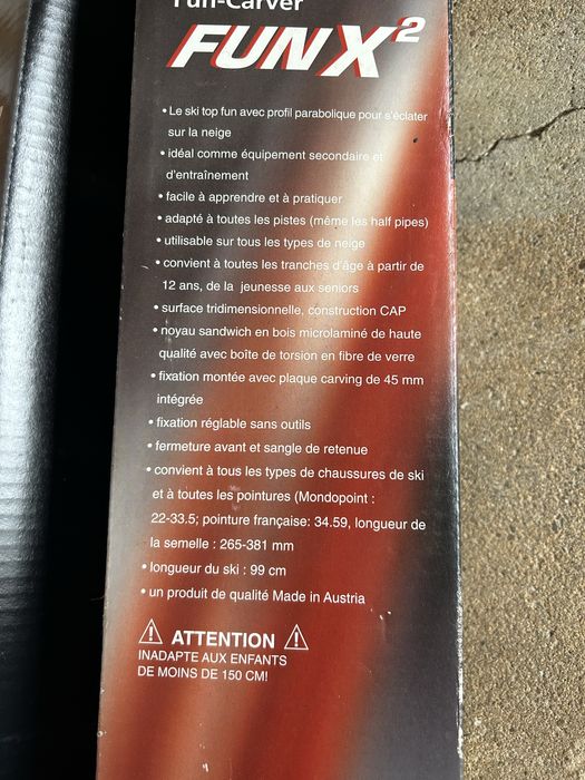 Mini esquis para jovens ou adultos,