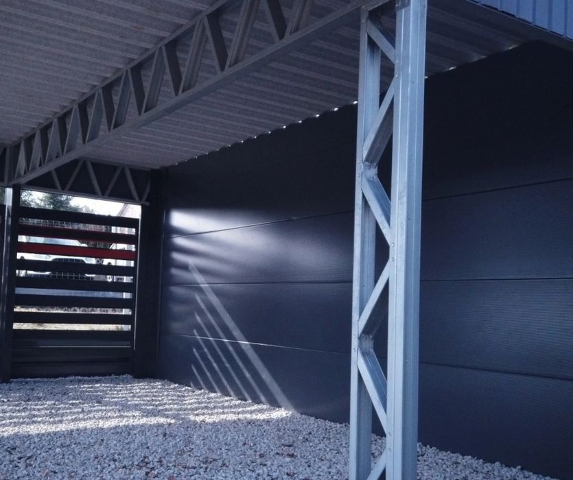 Carport Wiata garażowa 6x5 m - Standard