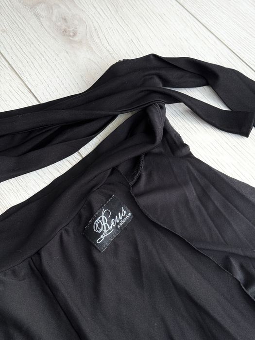 Тренувальна спідниця для латини Reus, чорна спідниця-хустка