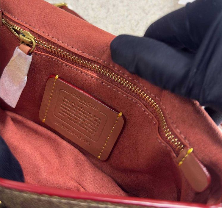 Сумка Coach Jet кросбоді коричнева/Женская кожаная сумка Коуч оригинал