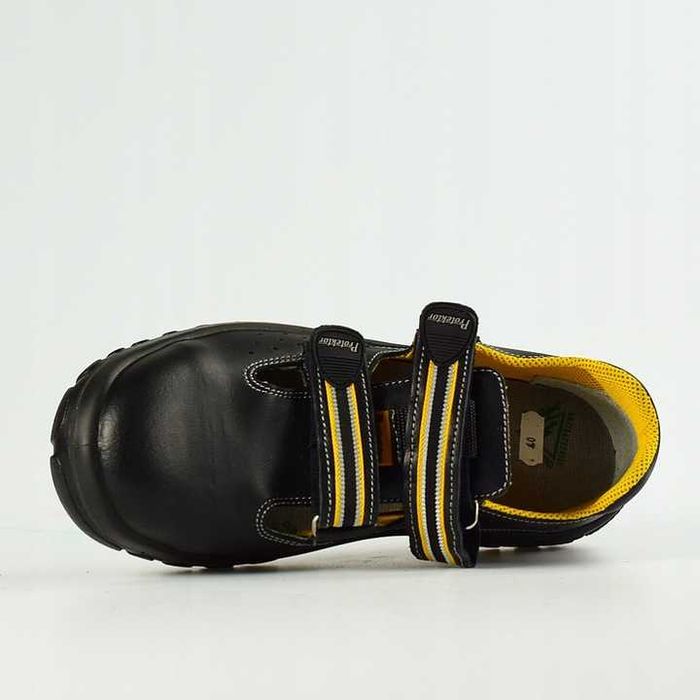 Obuwie bezpieczne robocze BHP sandały Protektor LEO LITE S czarne