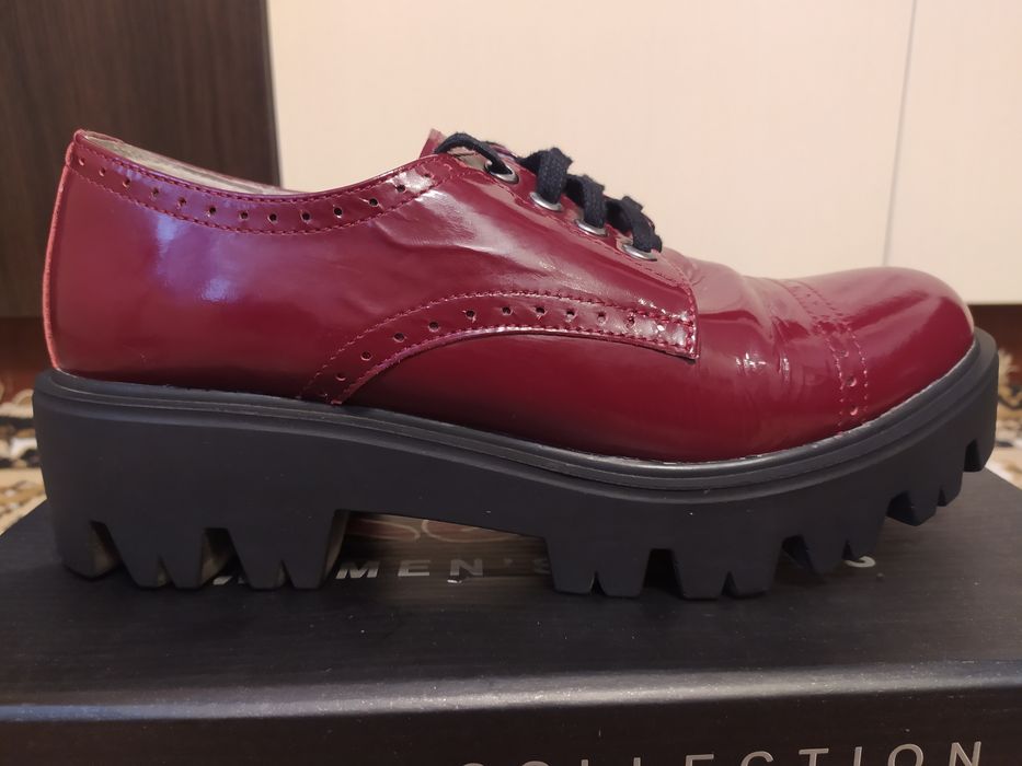 Шкіряні жіночі туфлі р39-40