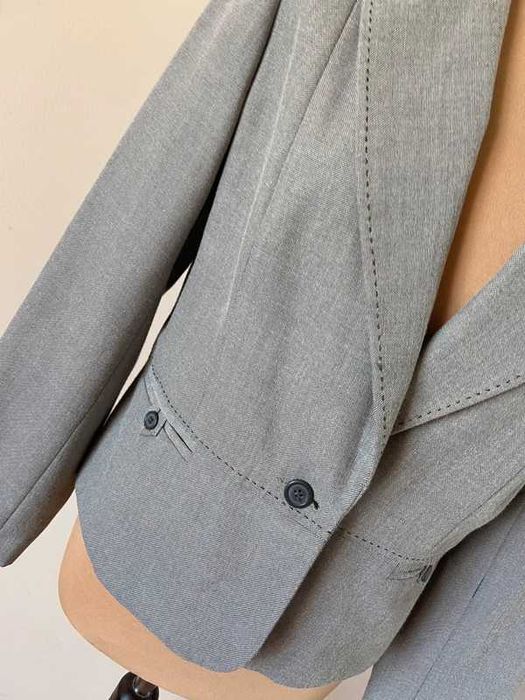 Zakiet marynarka blazer pepitka xxl 44 42 pepitka wzor +size