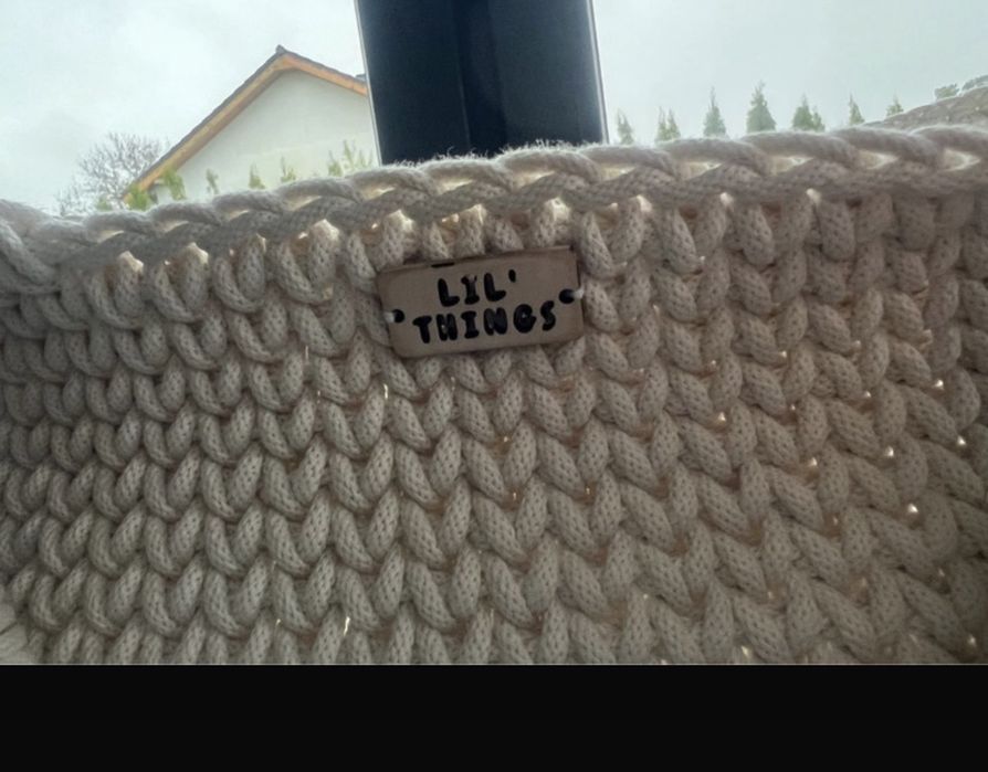 Kosz mojżesza z kołyską ecru Lil’ Things