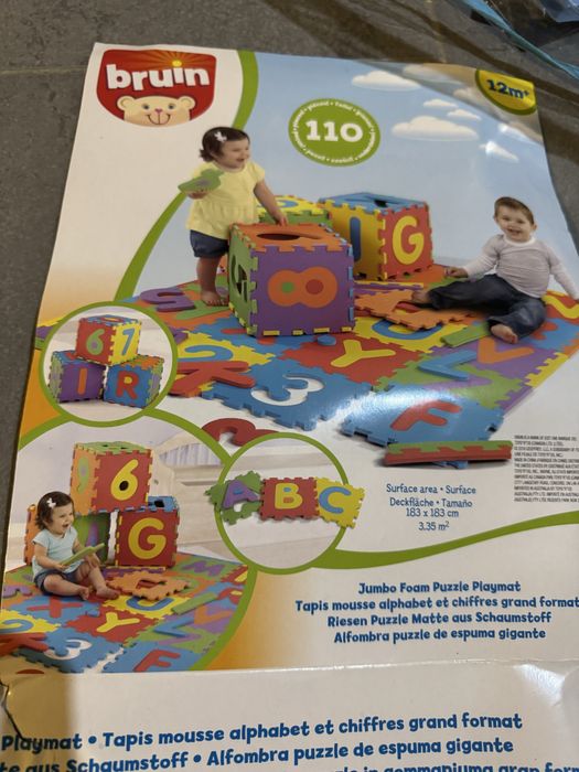 Tapete em esponja para crianças