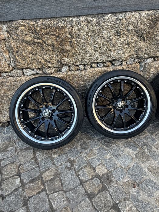 Jantes 19 com pneus furação 5/120