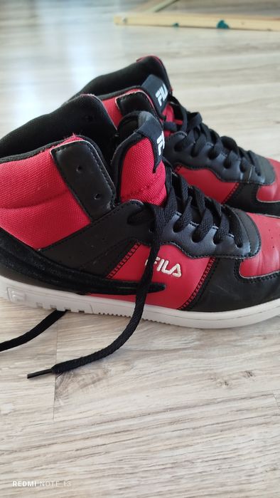 Buty fila wysokie snakersy