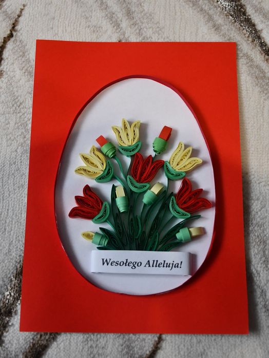 Kartka wielkanocna handmade