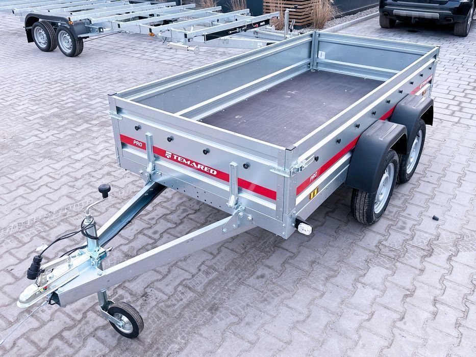 Przyczepka Samochodowa Temared PRO 2612/2 Przyczepa dwuosiowa NOWA