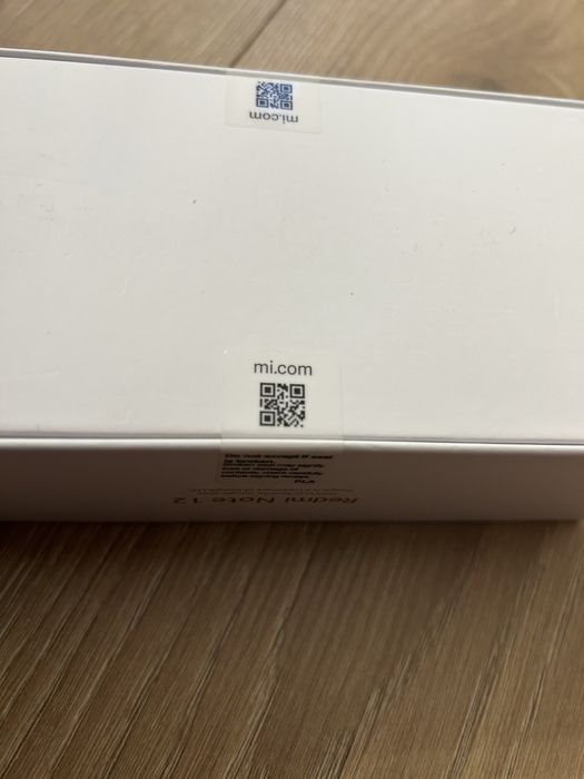 Redmi Note 12 Onyx Gray 128GB ROM 4GB RAM