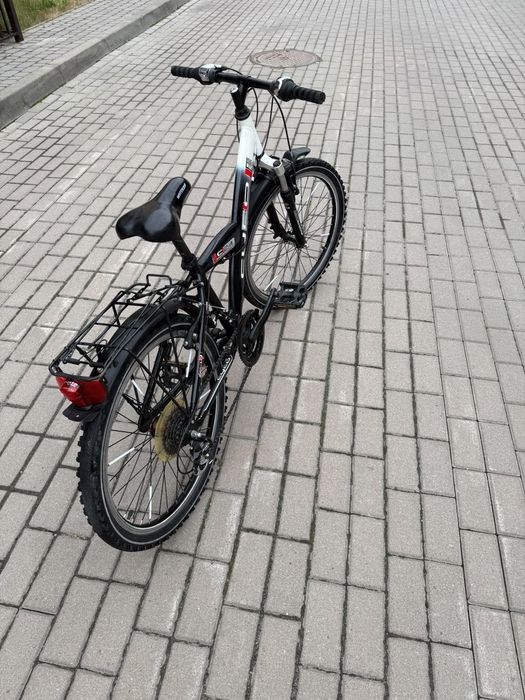 Велосипед CYCO 24” 3×8 Shimano, амортизація, багажник