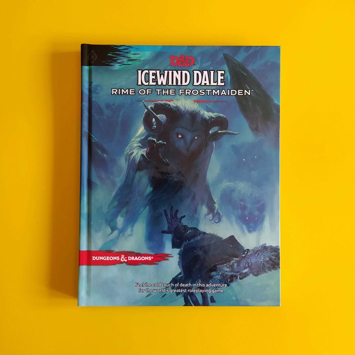 Livro Dungeons & Dragons Icewind Dale: Rime of the Frostmaiden