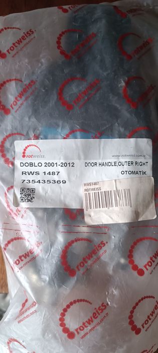 Ручка двери правой передней на Фиат Добло
