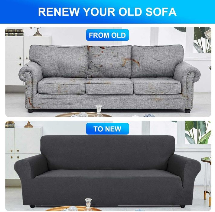 Pokrowiec / elastyczny / szezlong / ochronny / 2-osobowy !A1254!