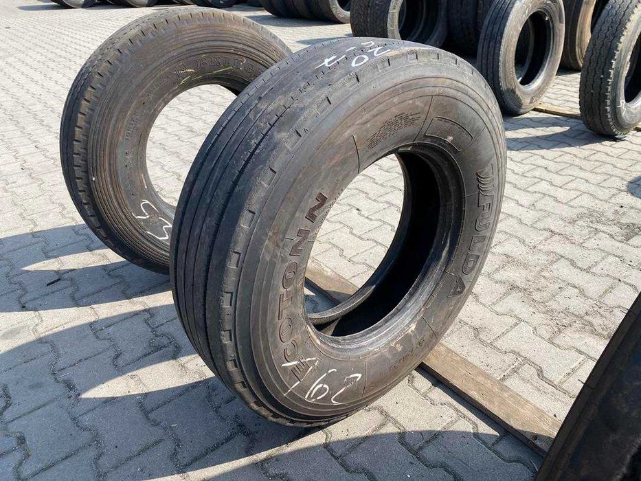 Opona ciężarowa używana naczepowa 9.5R17.5 FULDA ECOTONN / 6-7mm