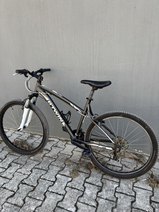 Bicicleta B'TWIN Rockrider 340 (MTB) + Bolsa de Quadro Aptonia