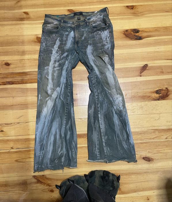 Джинси кльош фларед кастом архив індислиз