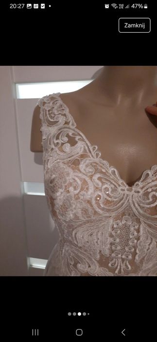 Super tanio sprzedam 3 suknie ślubne 36
