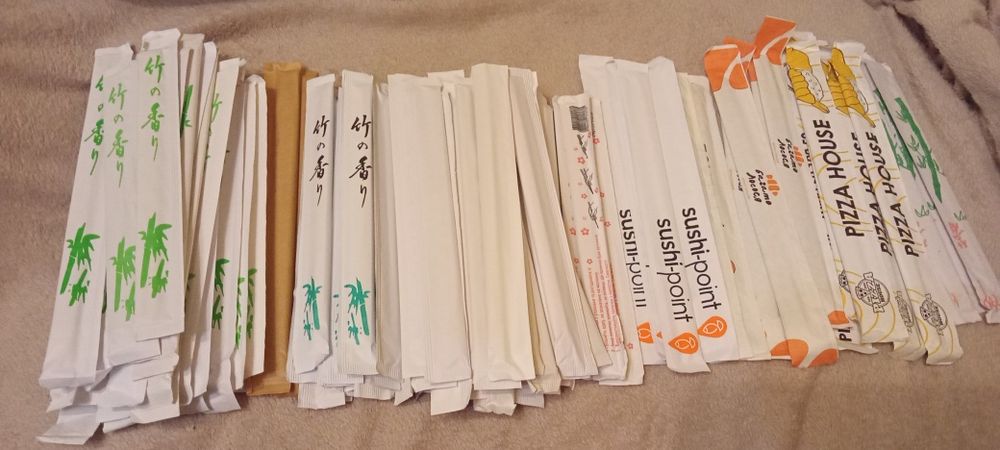 одноразові палички для суші