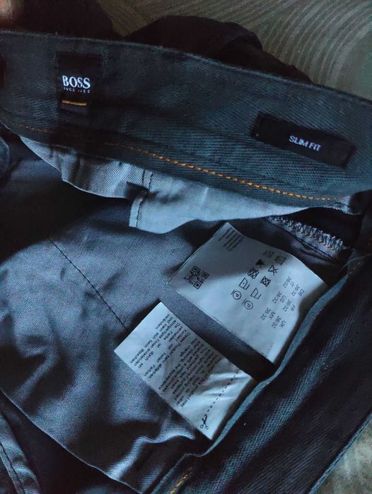 Джинсы (chino Hugo Boss Germany w36 stretch navy.