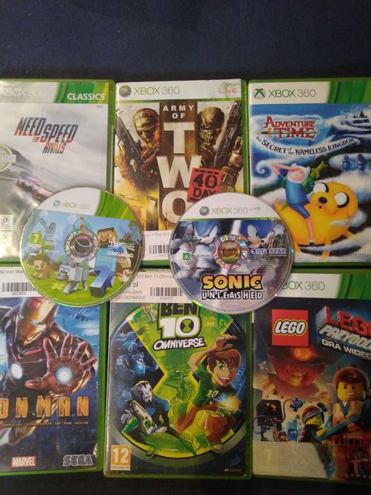 Gry na Xbox 360 używane