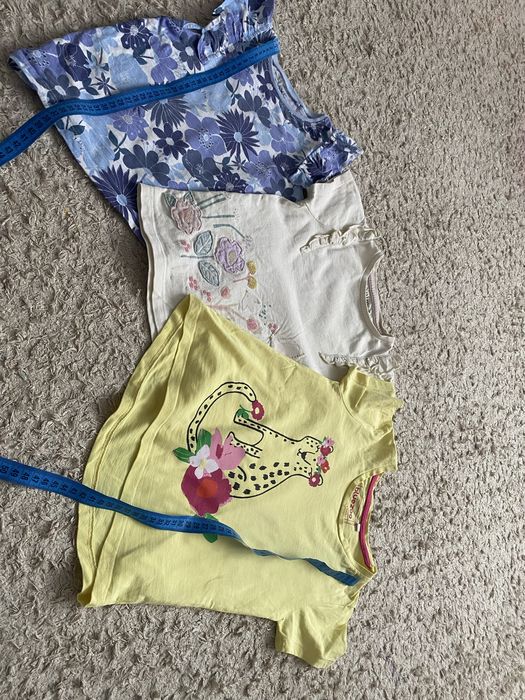 Футболки zara, gap, next, шорти h&m, спідниця 4-6р