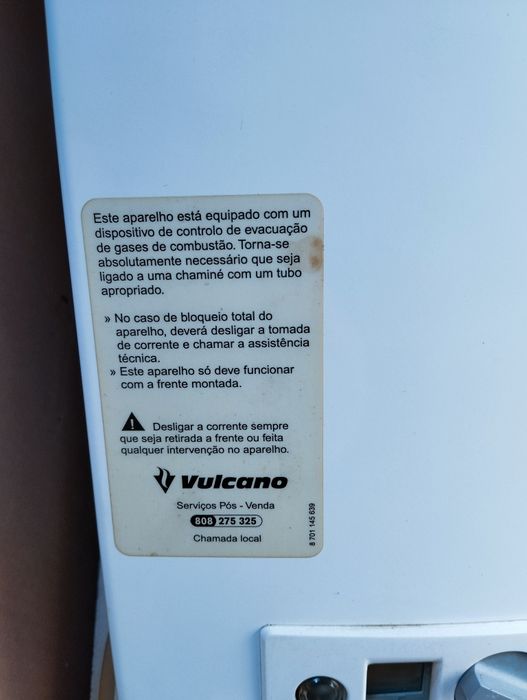 Esquentador Vulcano
