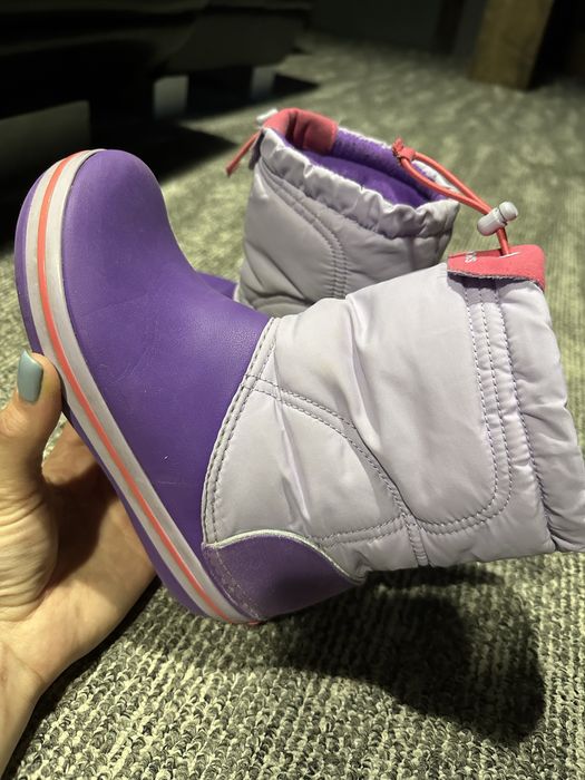 Сапожки ботінки crocs j1