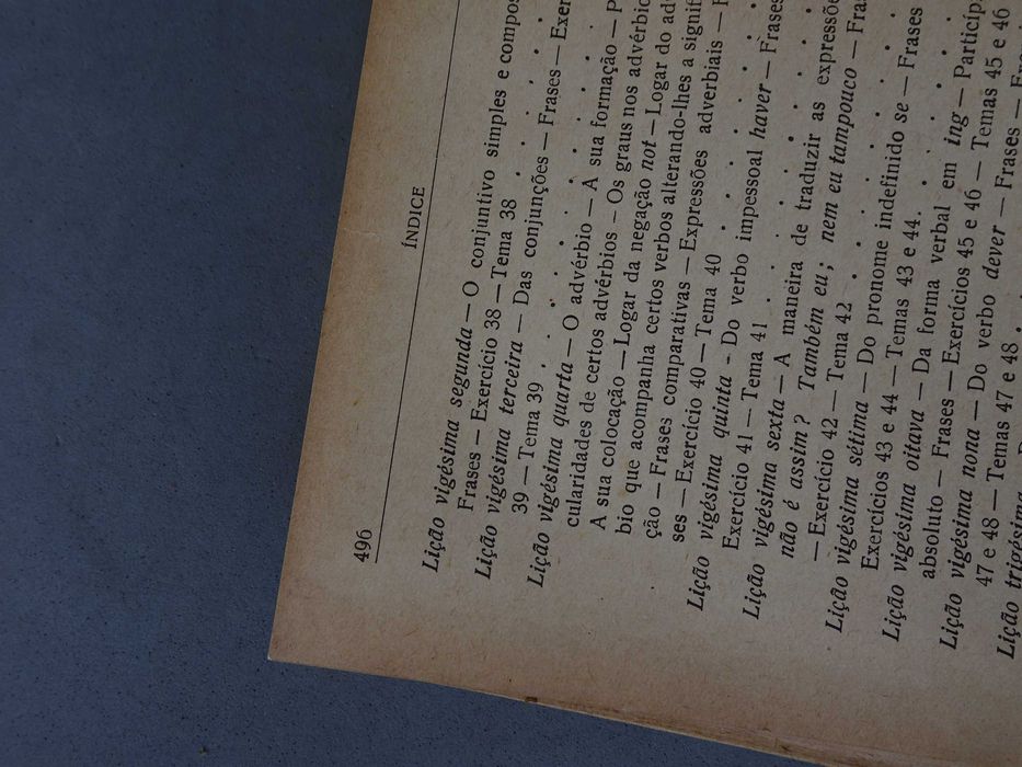 Livro Novo Método Prático da Língua Inglesa - Jacob Bensabat 1935