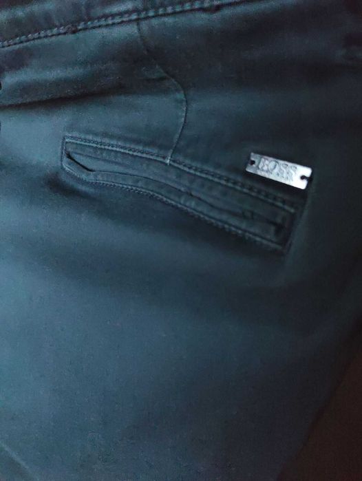 Джинсы (chino Hugo Boss Germany w36 stretch navy.