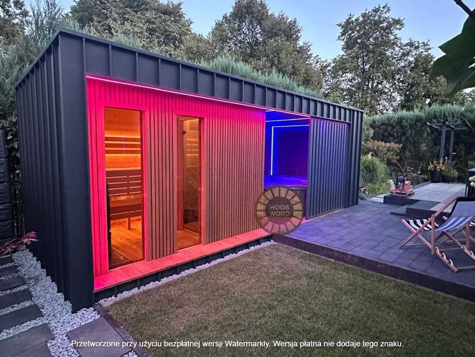 zestaw SPA/sauna/jacuzzi/balia