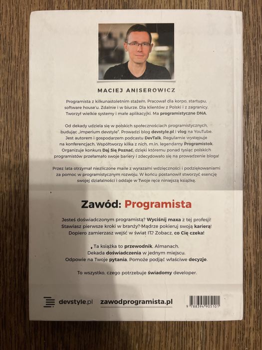 Zawod programista aniserowicz