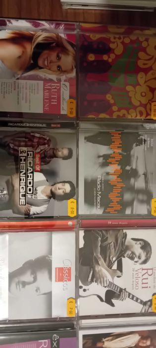 Música em Cd De Artistas Nacionais e Brasileiros Letras P, Q e R .