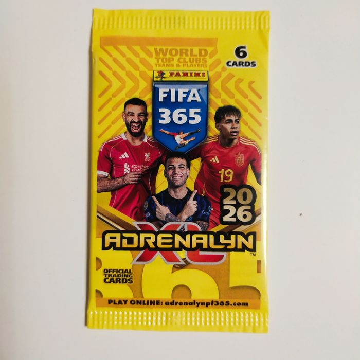 FIFA 365 Adrenalyn 26 року, футбол, Panini
