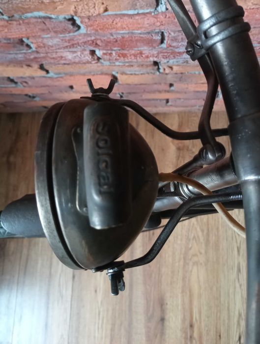 Przedwojenna Zabytkowa Lampa Rowerowa
