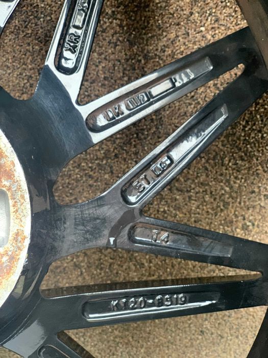 Alufelgi Keskin KT20 19' z oponami Hankook letnie 5-6mm