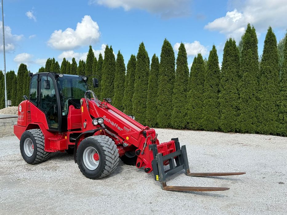 Schaffer 6370 T / TELESKOP / 2014 ROK / MAŁE GABARYTY SZER-157CM / ORYGINAŁ / ZADBANA / SPROWADZONA Z NIEMIEC / PIĘKNIE UTRZYMANA / KLIMA / BEZ DPF I ADBLUE / 6390 6680 3550 3560 4560 4580 8090 TM 180 220 JCB  Ładowarka teleskopowa Kramer Manitou Weideman