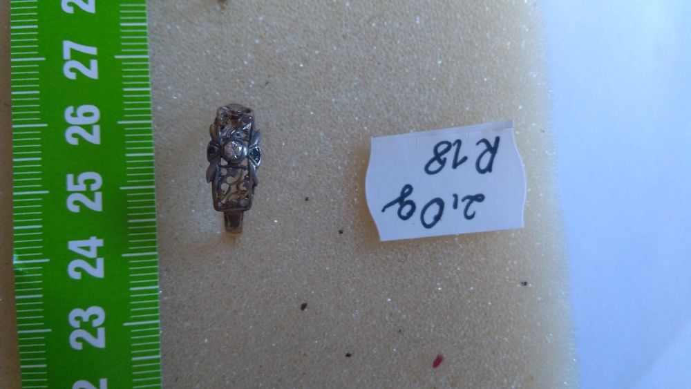 Pierścionek złoty zamienię