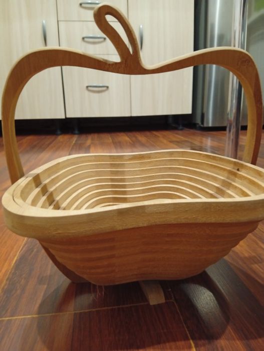 Деревянная вазочка трансформер 2 в 1