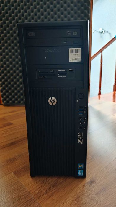 Komputer HP Z420 XeonE5 1620/32GB RAM/240SSD,320 HDD/GT210