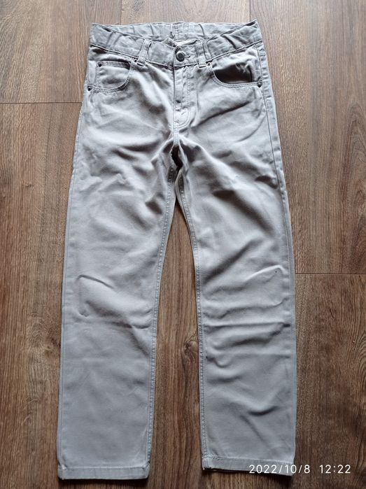 Spodnie chłopięce h&m rozm. 128 cm 2 pary stan bdb