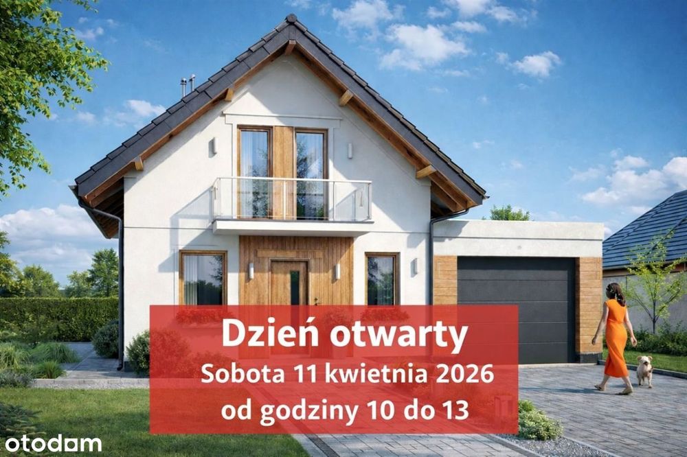 Dom 80m² + Garaż 32m² | 20 min od Opola | Lipno