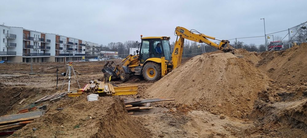 Prace ziemne, transport kruszyw