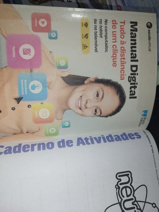 Caderno de Atividades Neutrão - Físico-Química - 8.º Ano