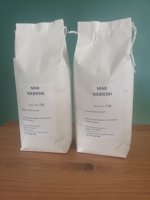 Mak niebieski 1kg Polski od Rolnika