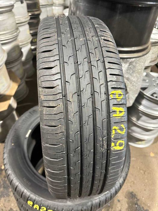 Шини б/у ЛІТО 195/55 R16 Continental EcoContact 6 DEMO комплект EA29