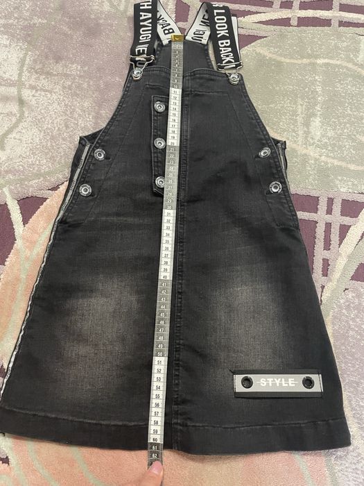 Джинсовий сарафан р.134, стан нового, Турція